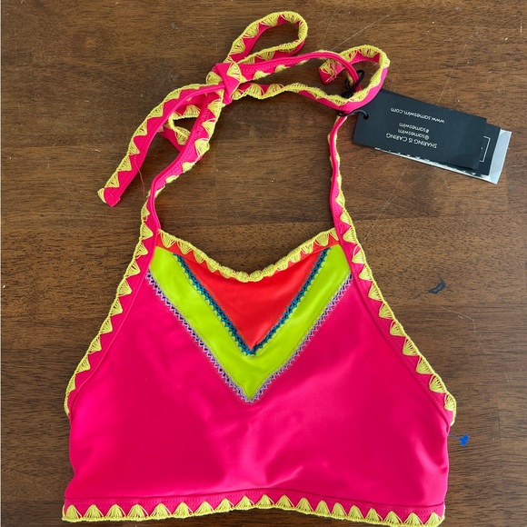 Same Swim Los Angeles Pink Bikini Top and Bottom - new with tags - Picture 2 of 10